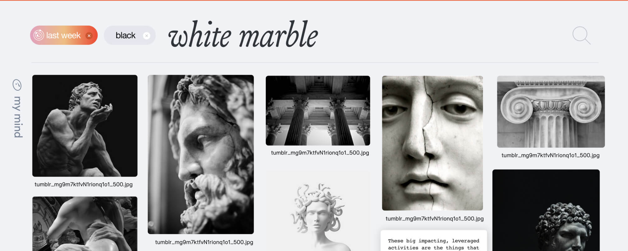 search-white-marble