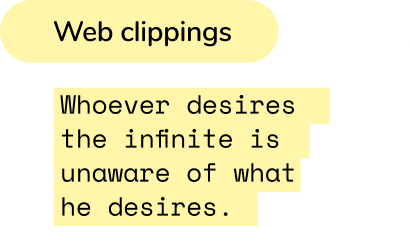 web-clippings